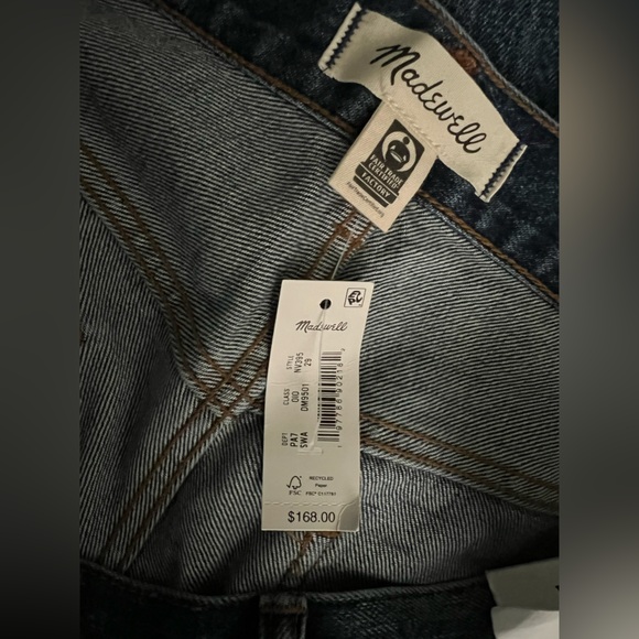 Madewell The Dean with White Floral Print. - Picture 4 of 6